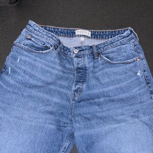 Abercrombie dad high rise jeans